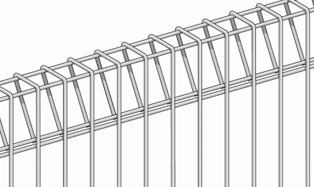 BRC Welded Mesh Fence China Factory