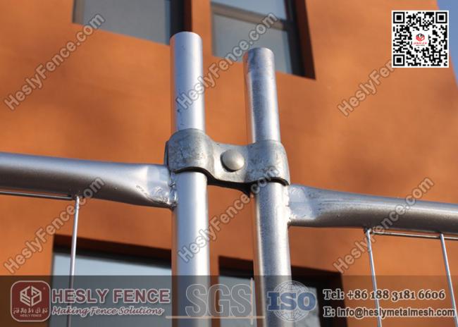 steel clips for temporary fence panels