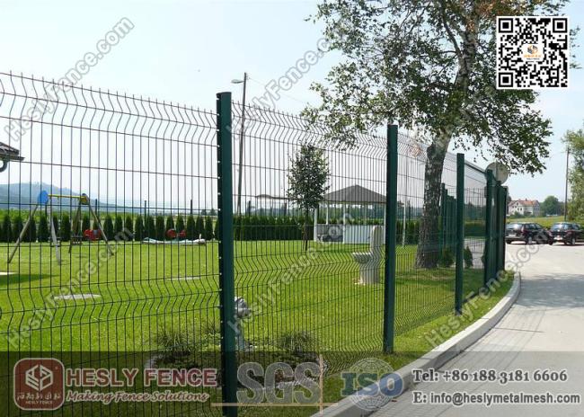HESLY Welded Wire Fencing Panels China Fence Supplier