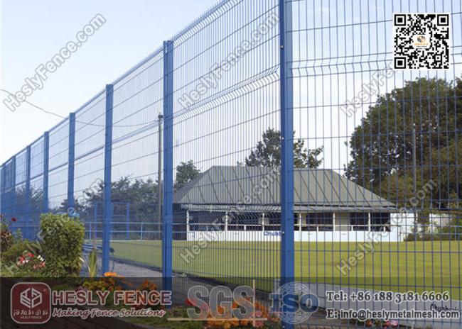 Blue Color Welded Wire Mesh Fencing China Factory