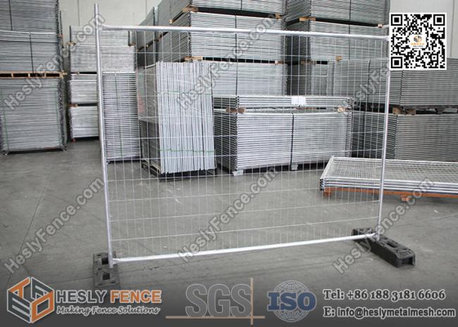 Recycled Rubber Blocks for temporary fence China Supplier