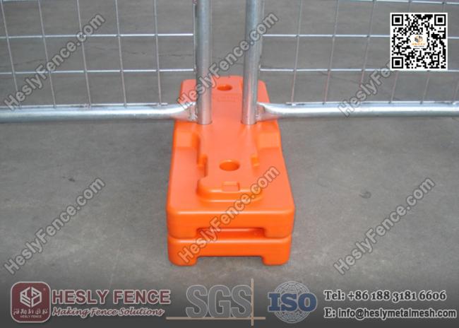 8cm height plastic block fence feet