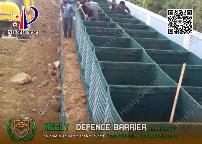 Welded Gabion Barrier China ISO Factory