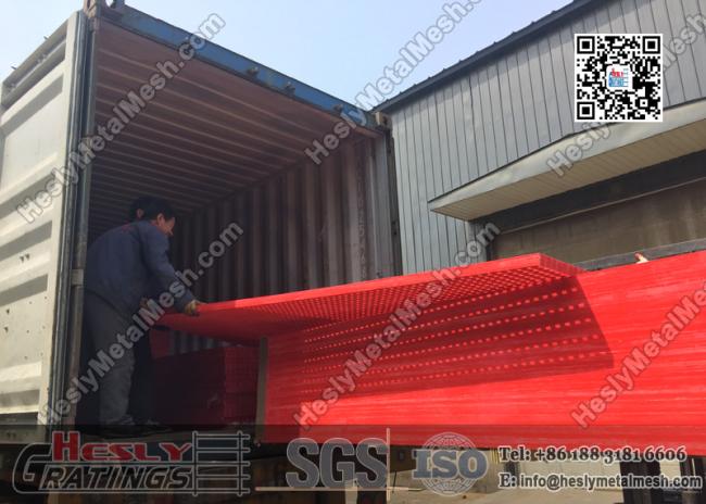 Red Color FRP Grating China Supplier
