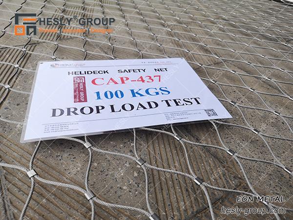 CAP 437 Helideck Safety Netting China Exporter