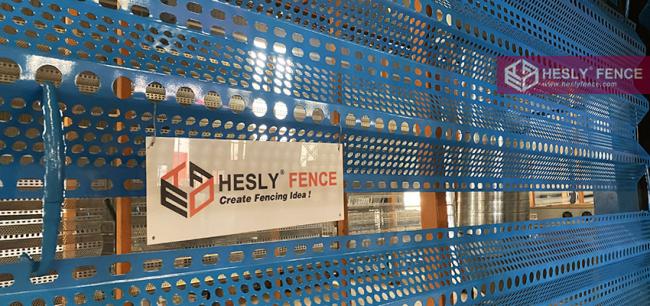 Steel Wind Break Fence Panels