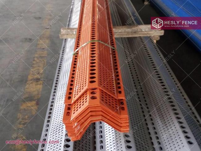 single peak wind fence