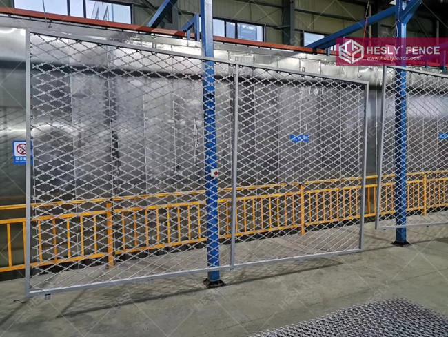 razor mesh fence with frame