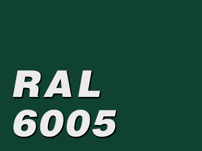 Dark Green RAL6005 Dark Green RAL6005
