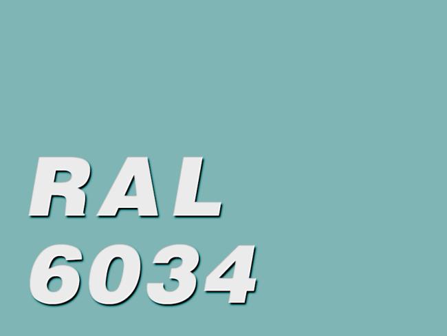 Pastel Turquoise RAL6034 Pastel Turquoise RAL6034