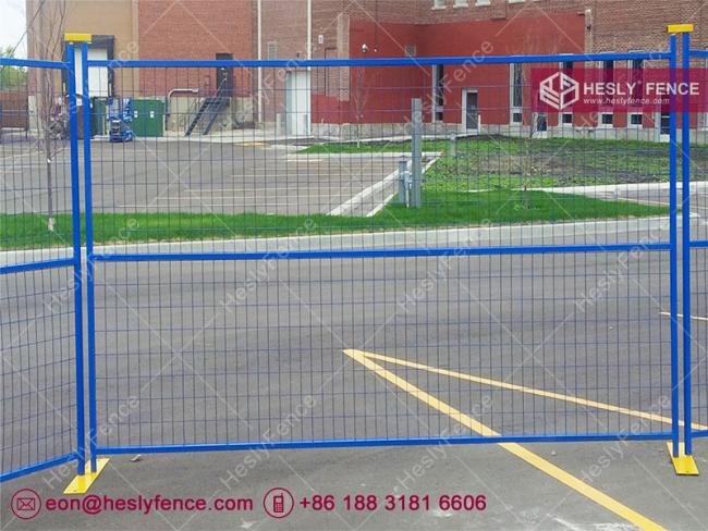 blue temporary fencing panels China