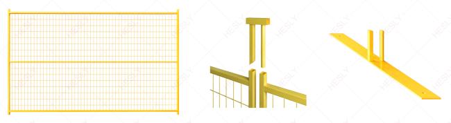Temporary Construction Fence Panels
