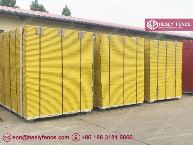 Yellow Temporary Fencing China Supplier