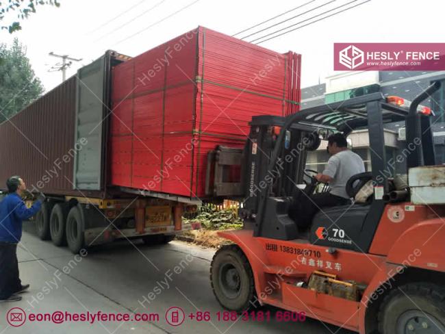 Temporary Construction Fence China HESLY