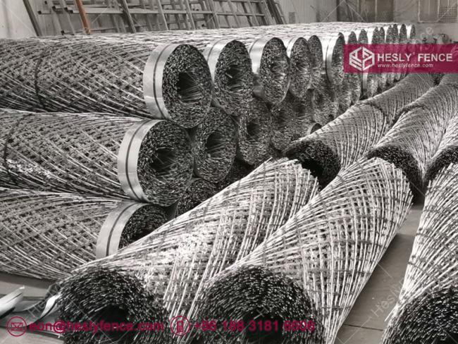 welded razor mesh fencing