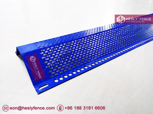 wind and dust control barrier panels
