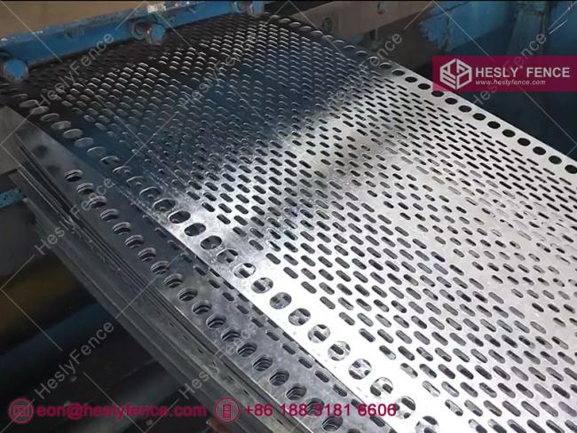 30% opening area wind break panels