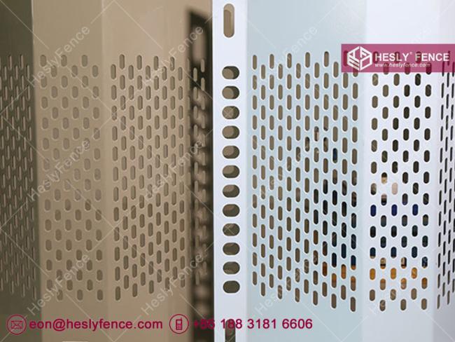 30% opening ratio perforated metal wind break fence