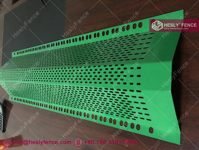 30% opening area wind break barrier panels