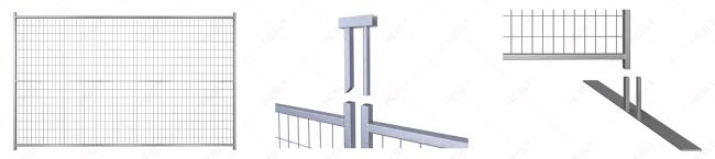 temporary construction fencing