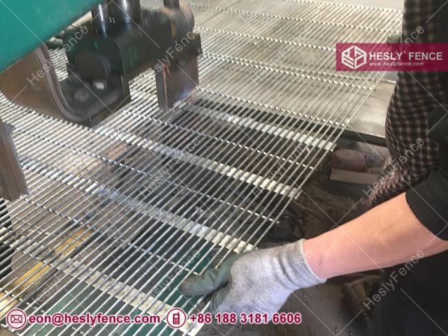 358 security mesh fencing panels HESLY FENCE