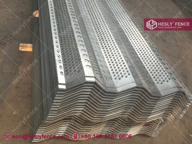 wind and dust control fencing