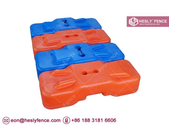 Blow Mould Temporary fence feet