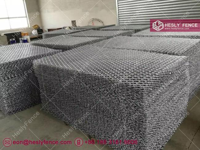 welded razor mesh sheet Hesly Fence