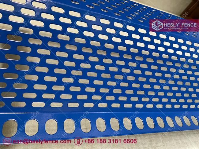 single peak windbreak panels