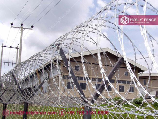razor barbed wire coil