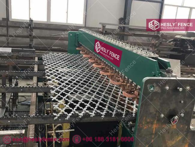 welded ripper razor mesh fencing
