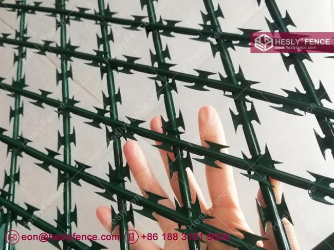 green ripper mesh fencing