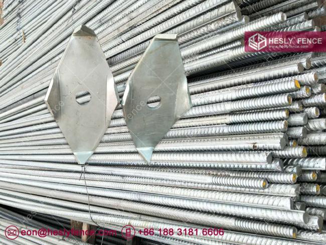 steel anchor for rockfall barrier mesh