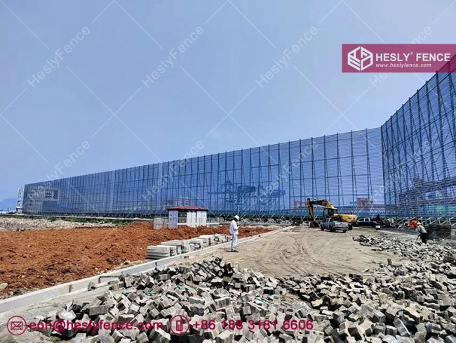 HESLY Wind and Dust Control Fence