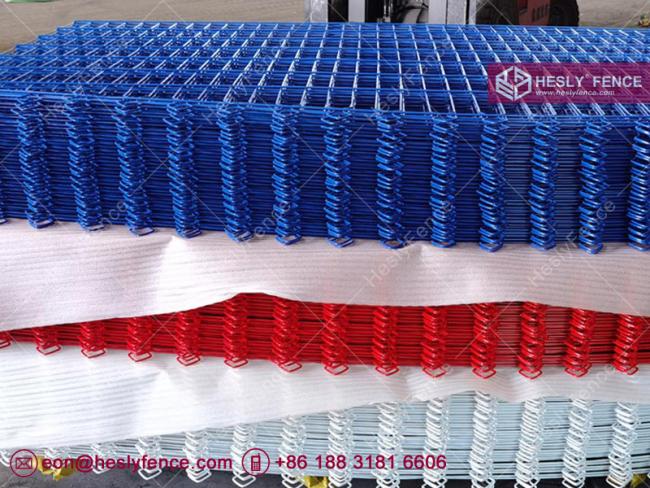 868 twin wire mesh panel fence