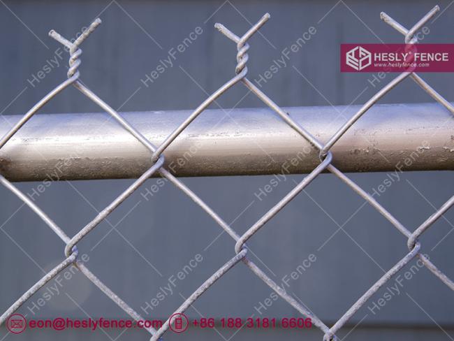 twist edge chain link mesh fence China Supplier