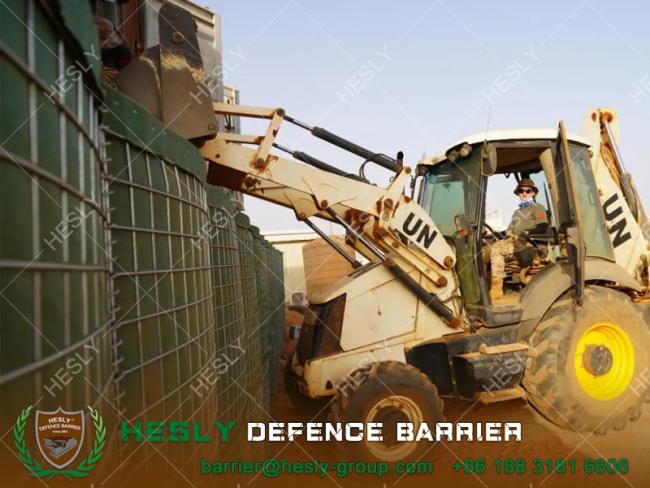 HESLY Welded Gabion Barrier For military defense