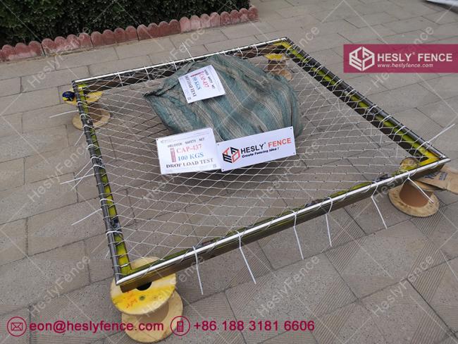 HESLY Helipad Safety Netting