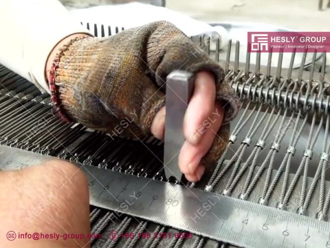HESLY Stainless Steel Wire Rope Mesh