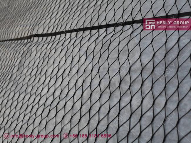 oxidate stainless steel rope mesh