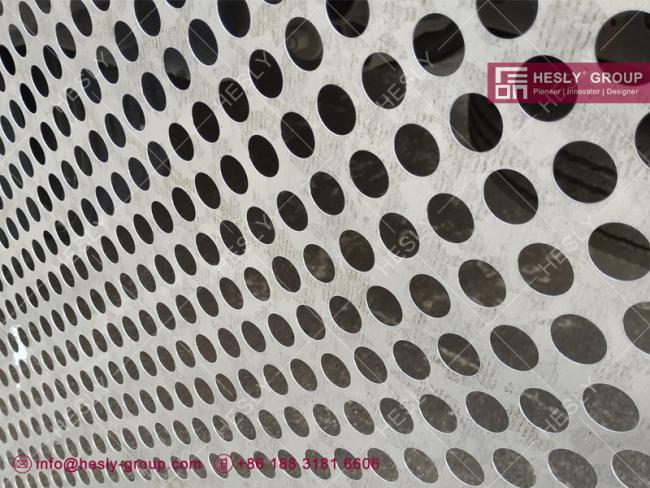 perforated metal sheet round hole China HESLY
