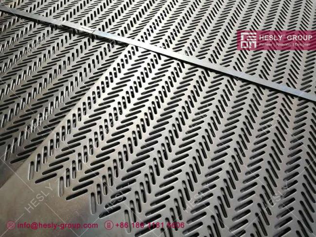perforated metal sheet slot hole China HESLY