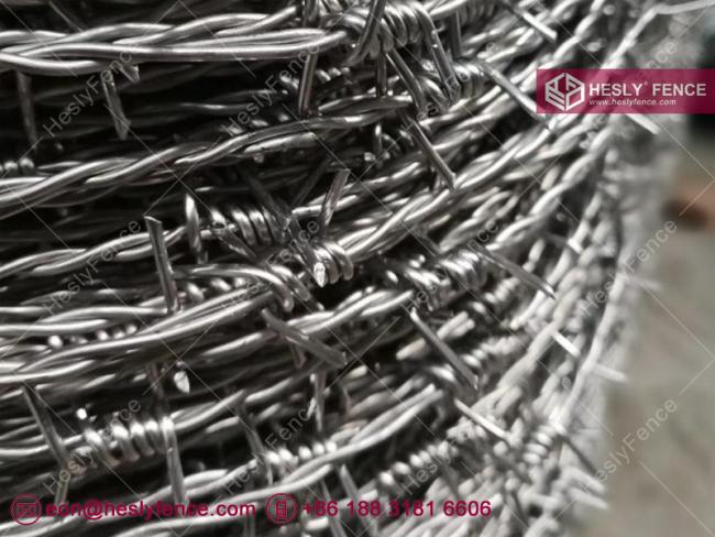 hot dipped galvanized barbed wire