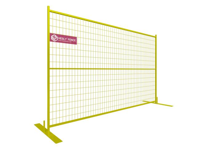 temporary construction fence panels