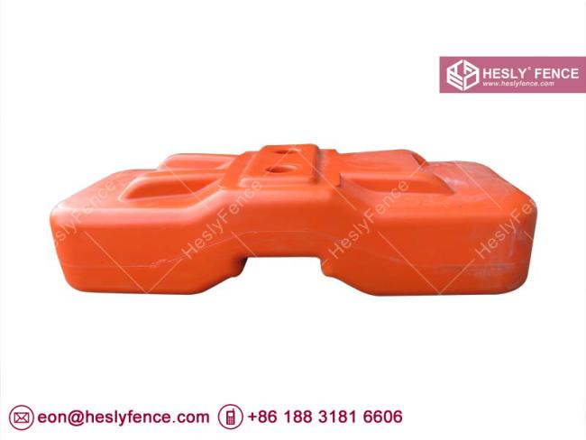 blow mould temporary fence block