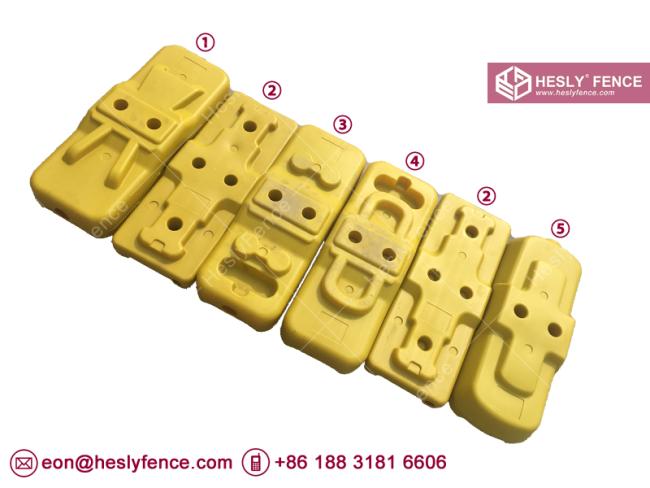 Temporary Fence Plastic Feet HESLY CHINA
