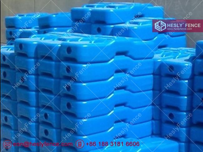 Blue Temporary Fencing Feet