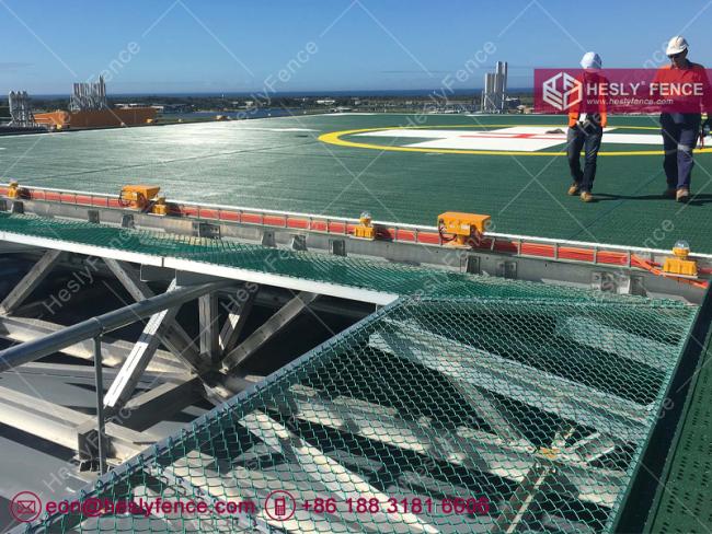 HESLY Helideck Perimeter Safety Net