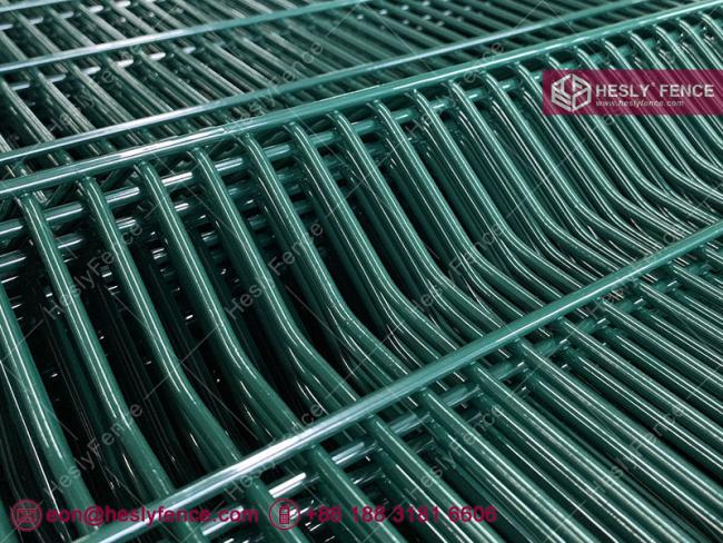 green 358 security mesh fence