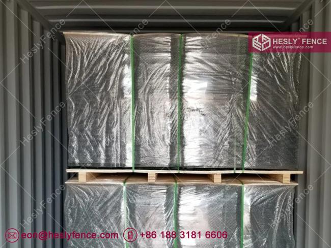 868 double wire mesh fence